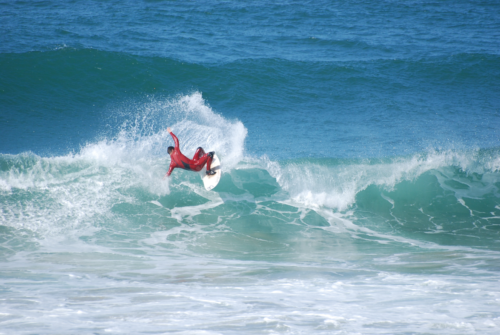 Fernando Ferrao en el Arenal de Morís.