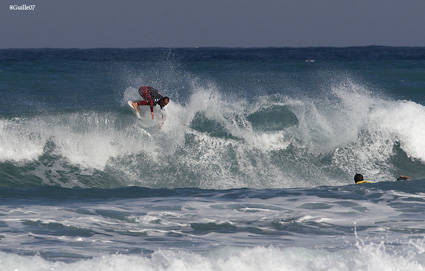 Fernando Ferrao, Open de España de Surf de Caravia 2007, 7º clasificado.