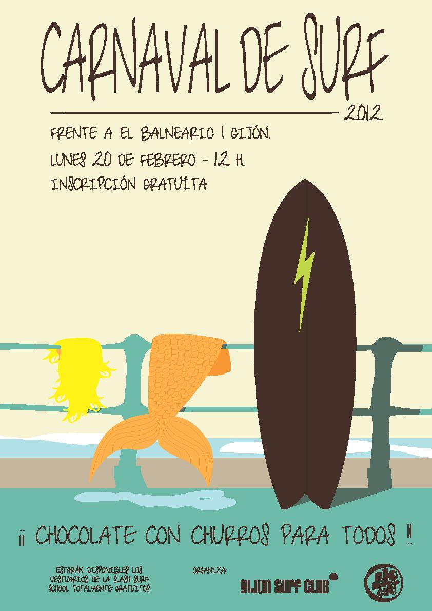 Cartel del Carnaval de Surf 2012