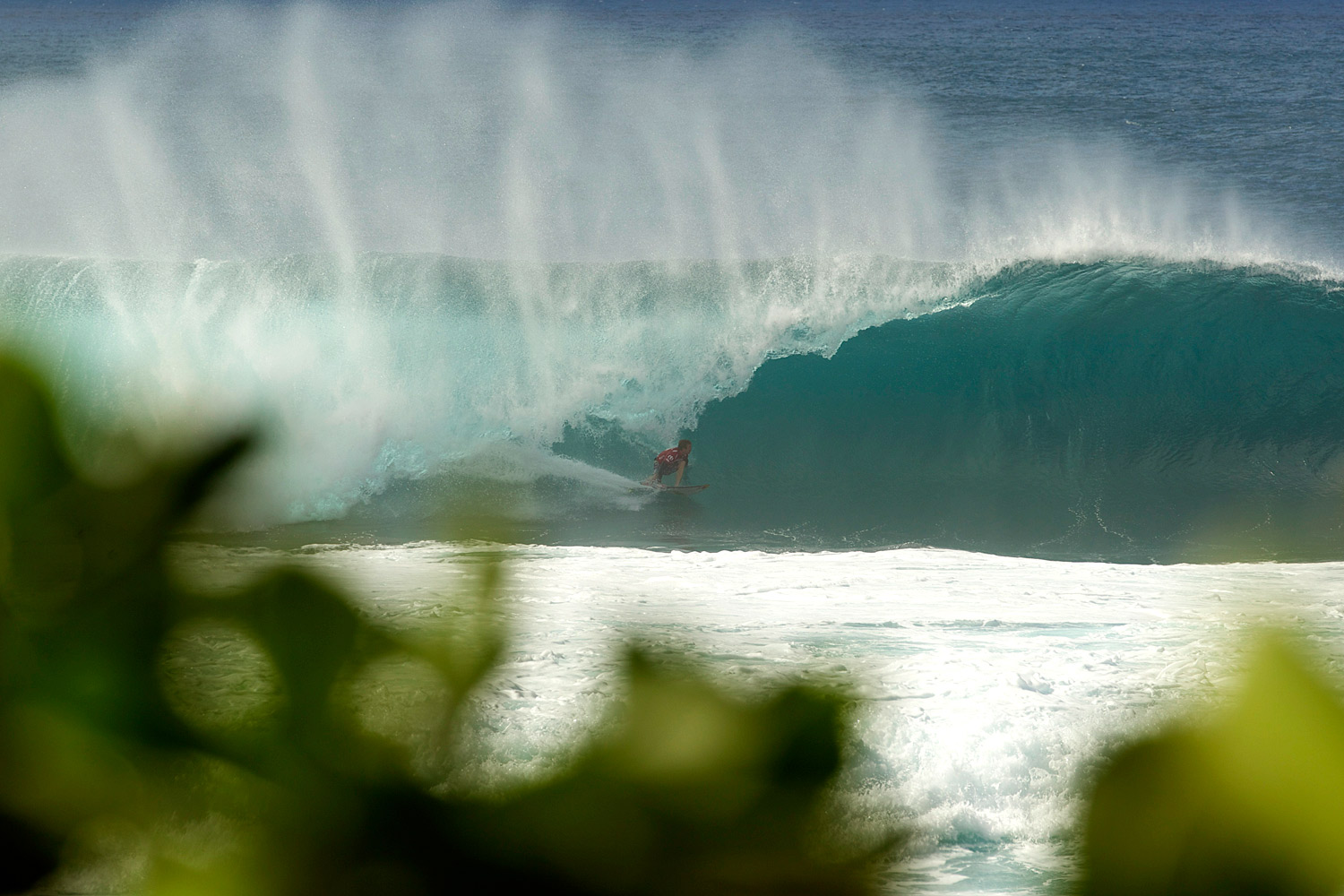 Jamie O´Brien dió todo un recital, consiguiendo 4 olas excelentes en la final.